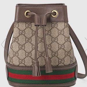 GUCCI- authentic Mini ophidia Supreme GG handbag Comes w dust bag & authenticity